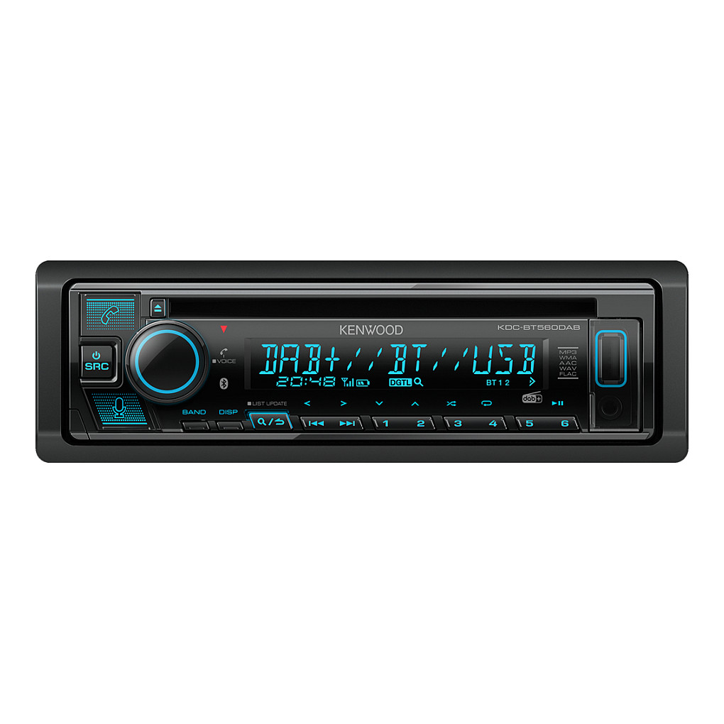 Auto radio KENWOOD KDC-BT560DAB (DAB+, BT pozivi, AUX, CD/USB)-3