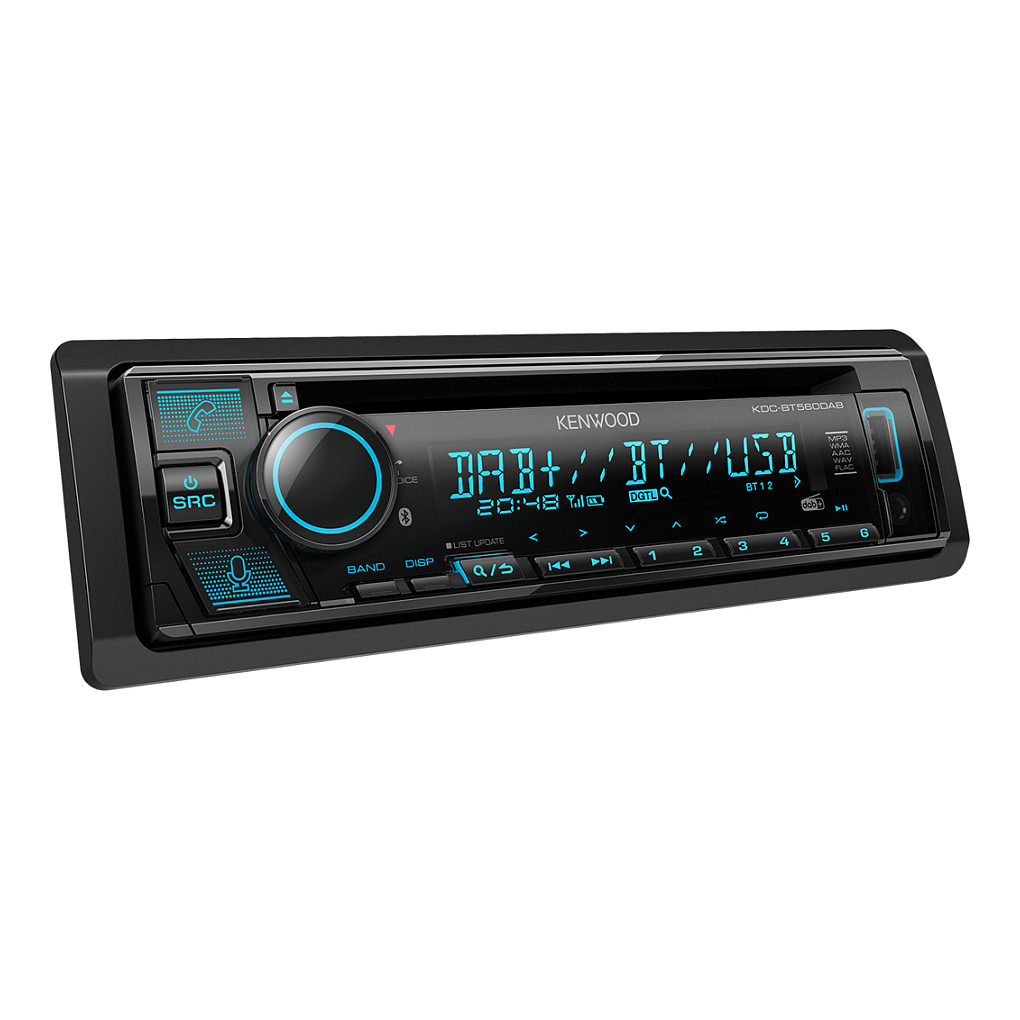 Auto radio KENWOOD KDC-BT560DAB (DAB+, BT pozivi, AUX, CD/USB)-4