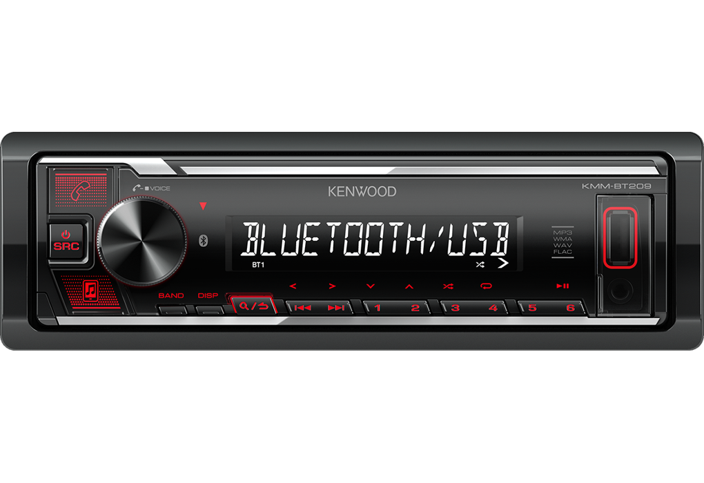 Auto radio KENWOOD KMM-BT209 (BT pozivi, AUX, USB)