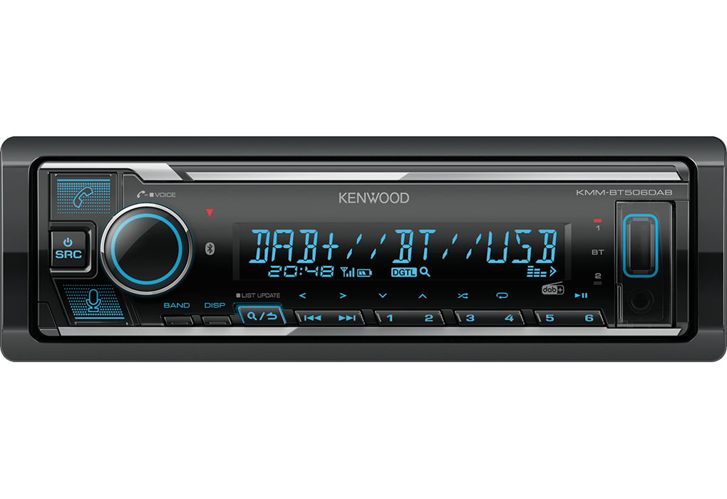 Auto radio KENWOOD KMM-BT506DAB (DAB+, BT pozivi, AUX, USB)-5