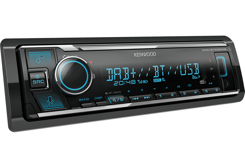 Auto radio KENWOOD KMM-BT506DAB (DAB+, BT pozivi, AUX, USB)-4