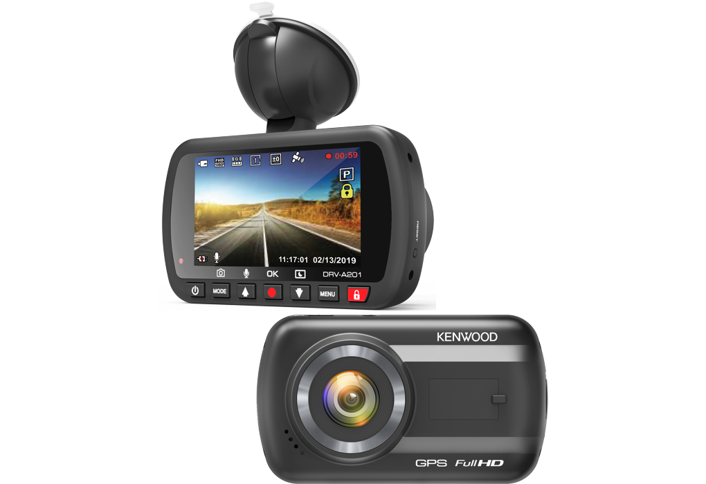 Kamera za snimanje vožnje KENWOOD DRV-A201 (prednja, FHD, 136°)-5
