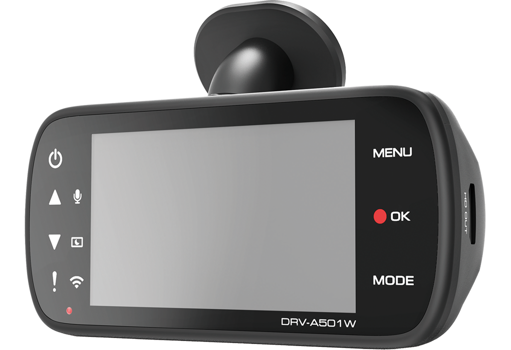 Kamera za snimanje vožnje KENWOOD DRV-A501W (prednja, Quad HD, GPS, Wi-Fi, 126°)-5