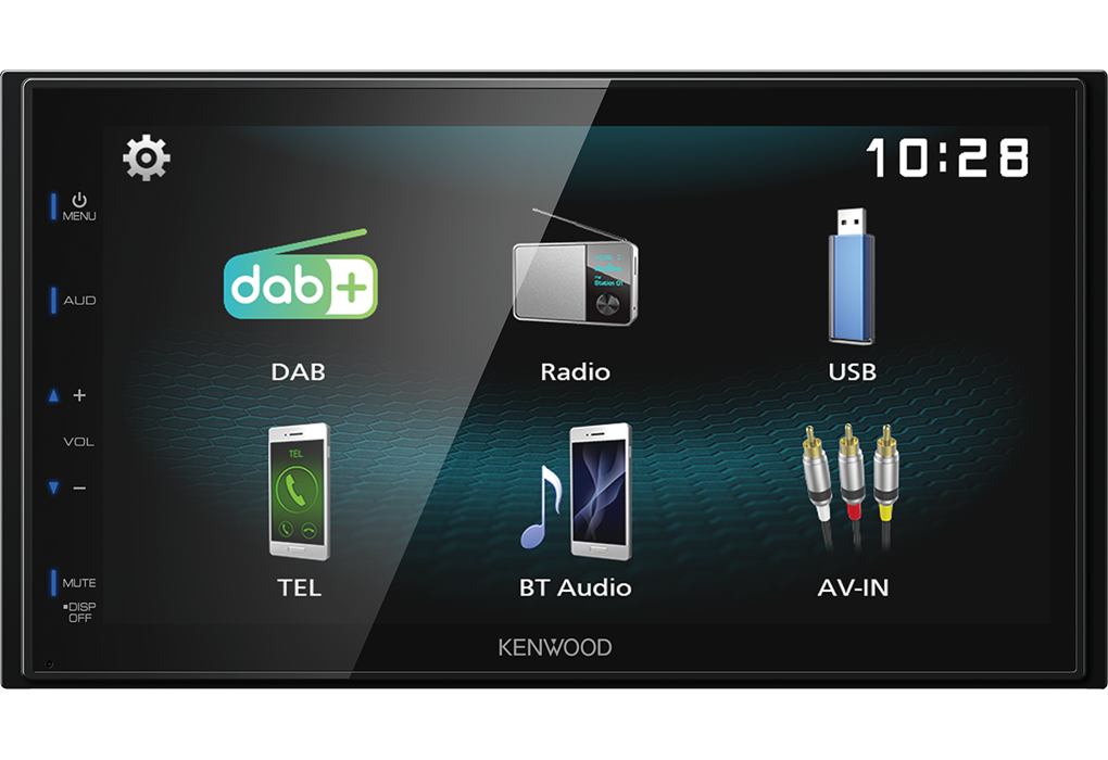 Navigacija i multimedija KENWOOD DMX125DAB (6,8", DAB+, BT, Android USB mirorring)-1