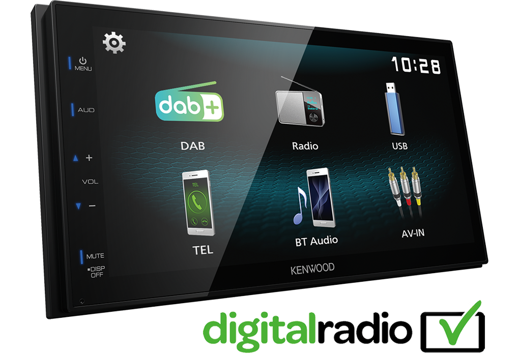 Navigacija i multimedija KENWOOD DMX125DAB (6,8", DAB+, BT, Android USB mirorring)-5