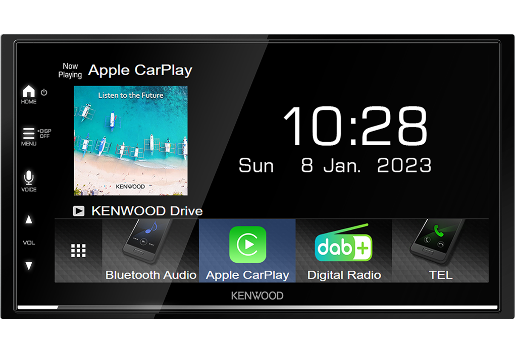 Navigacija i multimedija KENWOOD DMX7722DABS (6,8", DAB+, BT, Apple CarPlay/Android Auto)-0