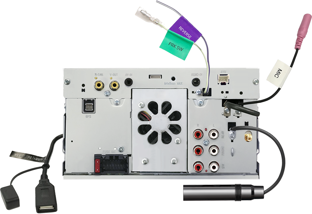 Navigacija i multimedija KENWOOD DMX7722DABS (6,8", DAB+, BT, Apple CarPlay/Android Auto)-5