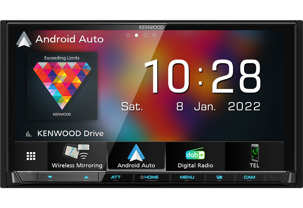 Navigacija i multimedija KENWOOD DMX8021DABS (7,0", DAB+, BT, Apple CarPlay/Android Auto)-3