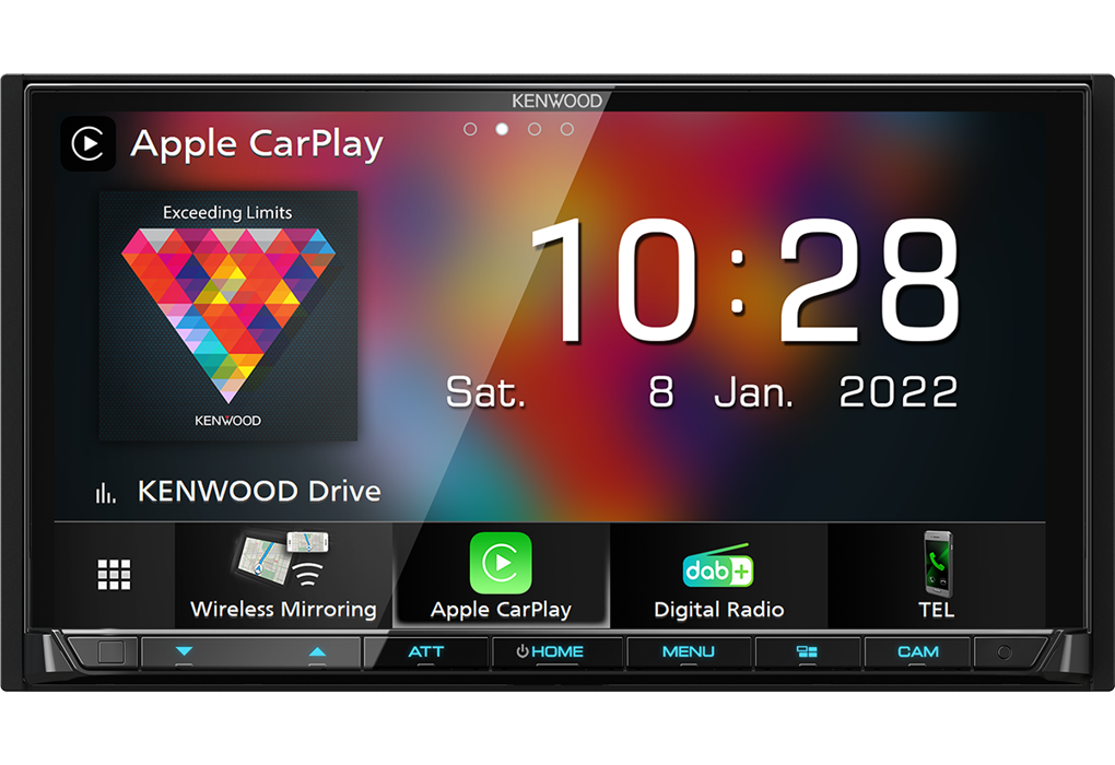 Navigacija i multimedija KENWOOD DMX8021DABS (7,0", DAB+, BT, Apple CarPlay/Android Auto)-4