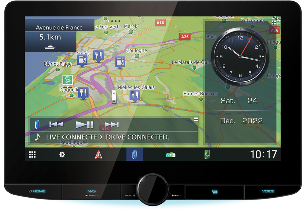 Navigacija KENWOOD DNR992RVS (10,1", DAB+, BT, Wi-Fi, Apple CarPlay/Android Auto)-2