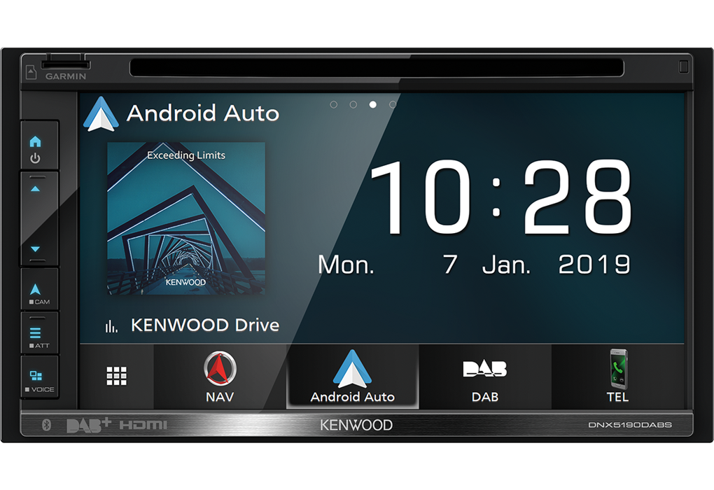 Navigacija KENWOOD DNX5190DABS (6.8", DAB+, BT, Spotify, Apple CarPlay/Android Auto)-4