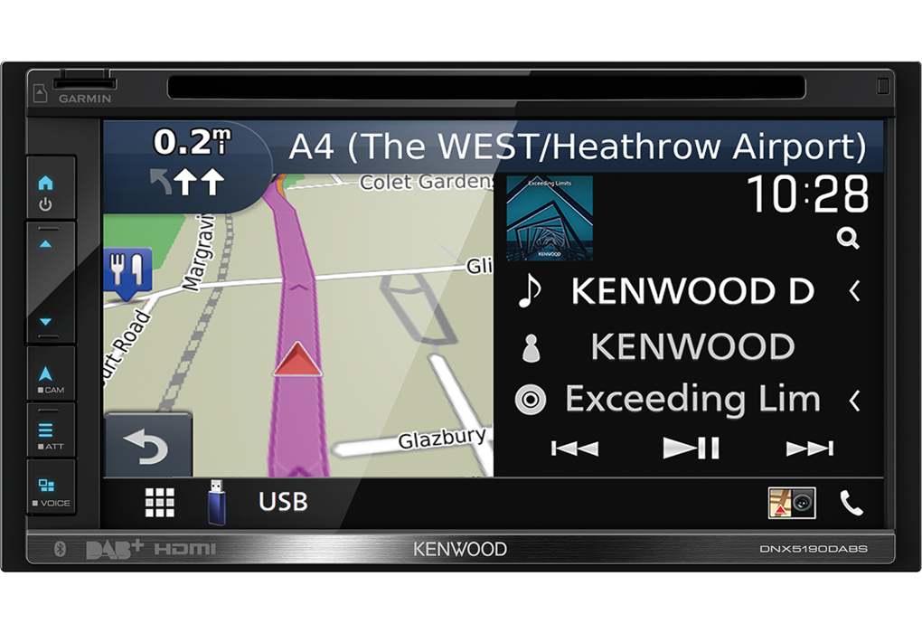 Navigacija KENWOOD DNX5190DABS (6.8", DAB+, BT, Spotify, Apple CarPlay/Android Auto)-6