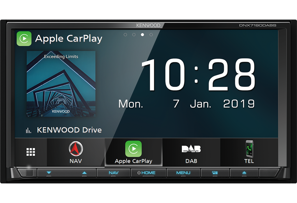 Navigacija KENWOOD DNX7190DABS (7,0", DAB+, BT, Spotify, Apple CarPlay/Android Auto)-2