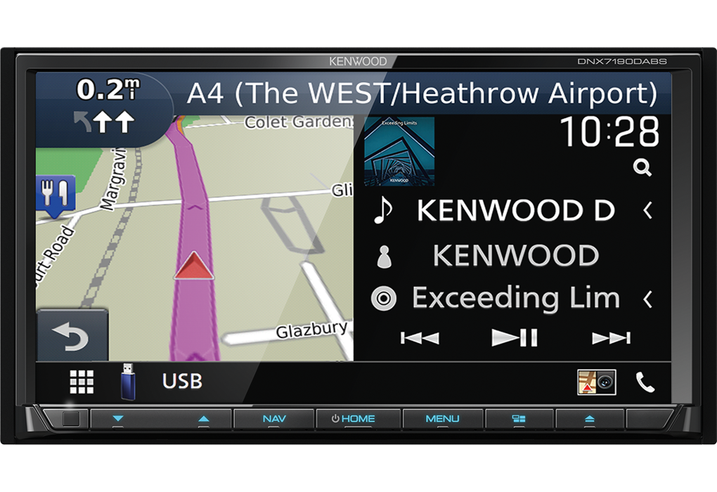Navigacija KENWOOD DNX7190DABS (7,0", DAB+, BT, Spotify, Apple CarPlay/Android Auto)-6
