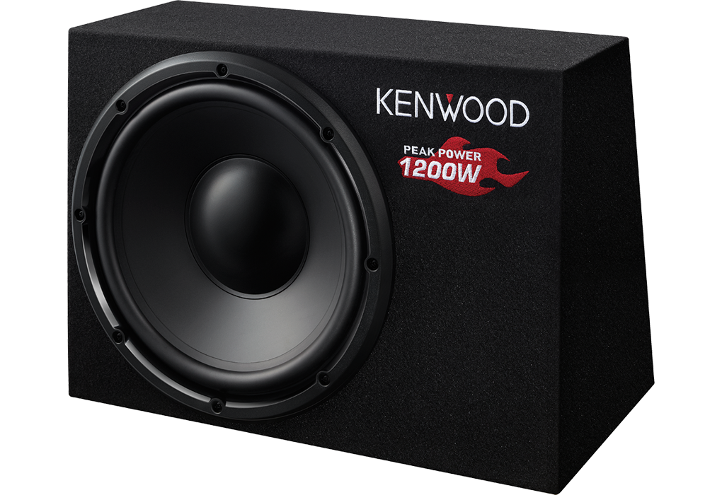 Subwoofer KENWOOD KSC-W1200B, 1200 W crni-0