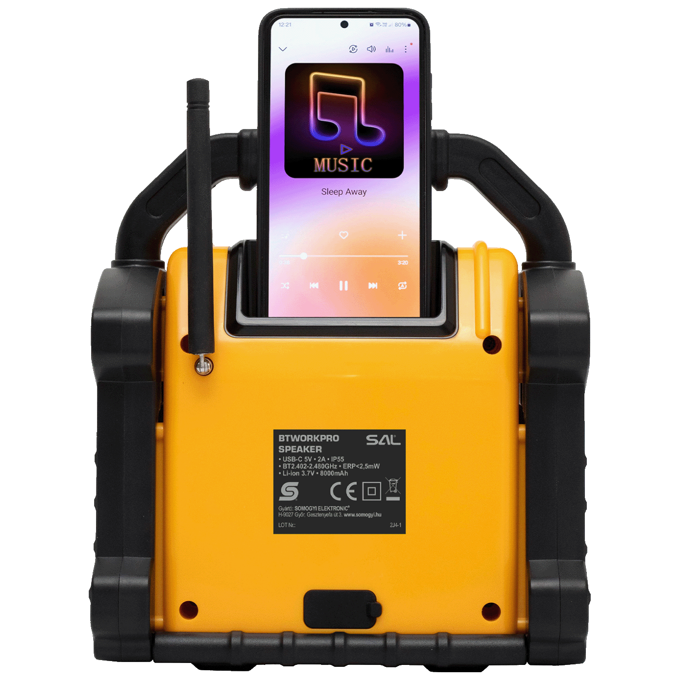 SAL Zvučnik bežični, Bluetooth, Power Bank, FM, 10W - BTWORKPRO-2