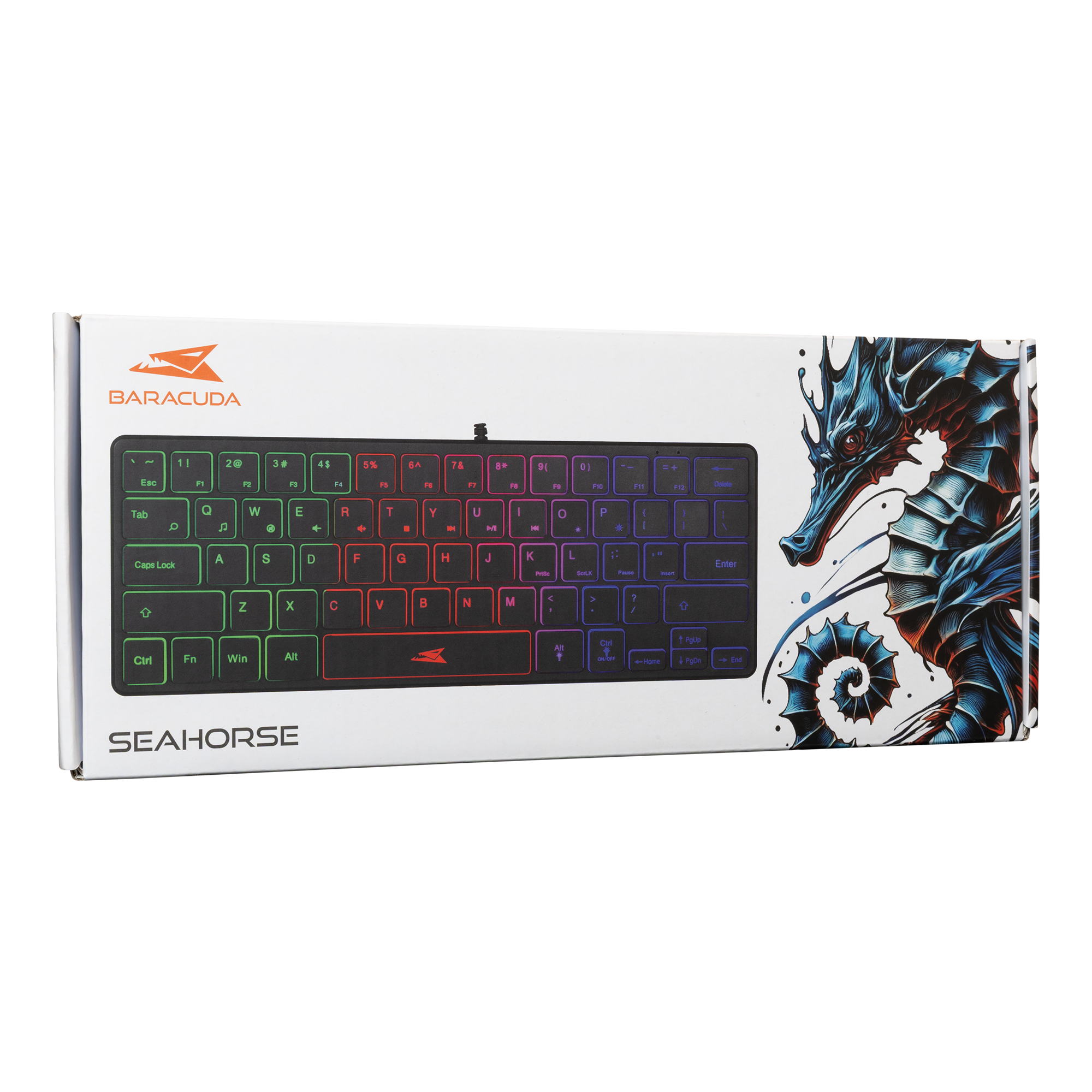 Baracuda KEYBOARD BGK-04141 SEAHORSE Black / US-6