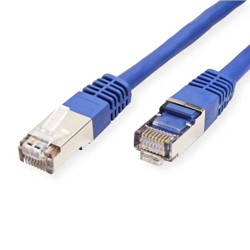 Mrežni kabel ROLINE VALUE S/FTP (PiMF) Cat.6 (1.0m, plavi)-2