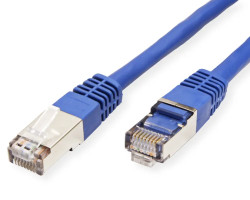 Mrežni kabel ROLINE VALUE S/FTP (PiMF) Cat.6 (1.0m, plavi)-0
