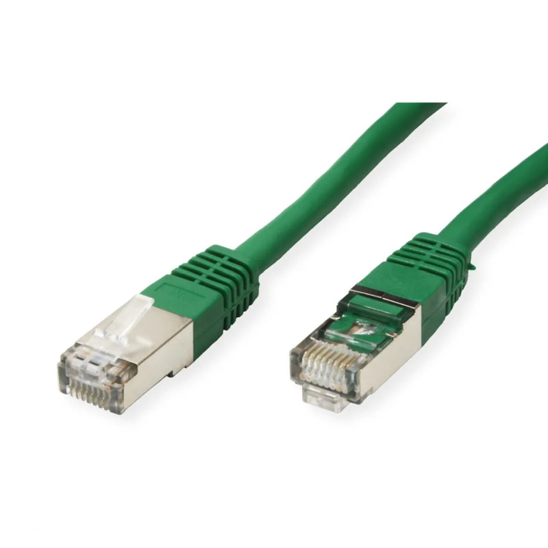 Mrežni kabel ROLINE VALUE S/FTP (PiMF) Cat.6 (7.0m, zeleni)-0
