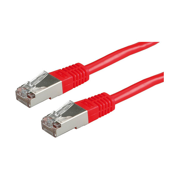 Mrežni kabel ROLINE VALUE S/FTP (PiMF) Cat.6 (1.0m, crveni)-2