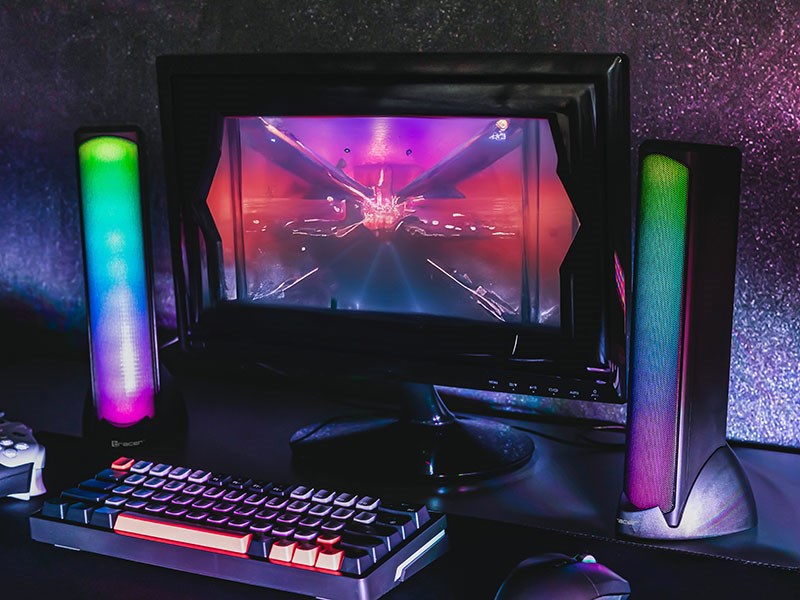 Zvučnici TRACER 2.0 BLUETOOTH SIGMA USB RGB-3