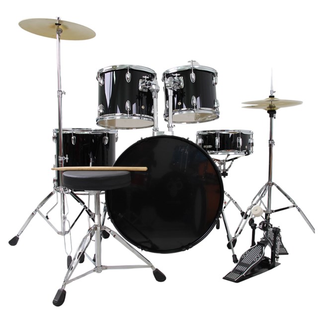 Set akustičnih bubnjeva V-TONE VD KIT PRO crna boja-0