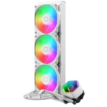 Hladnjak za procesor COOLER MASTER MasterLiquid 360 Core II White (360 mm, 4.72", RGB)-1