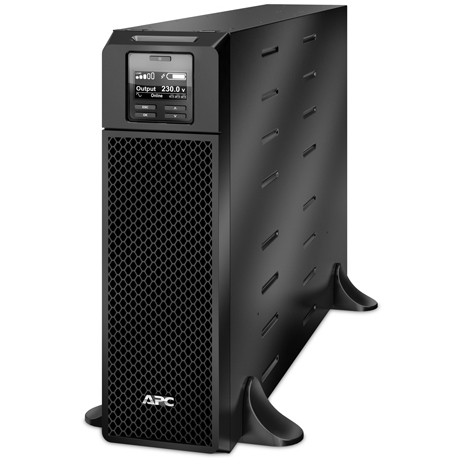 APC Smart-UPS On-Line, 5kVA, Tower (230V, 6x C13+4x C19 IEC outlets, Network Card+SmartSlot, Extended runtime)