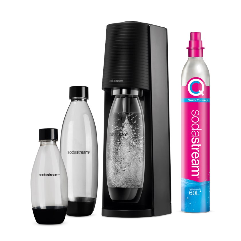 Aparat za gaziranje vode SODASTREAM Terra Value Pack crna boja-4