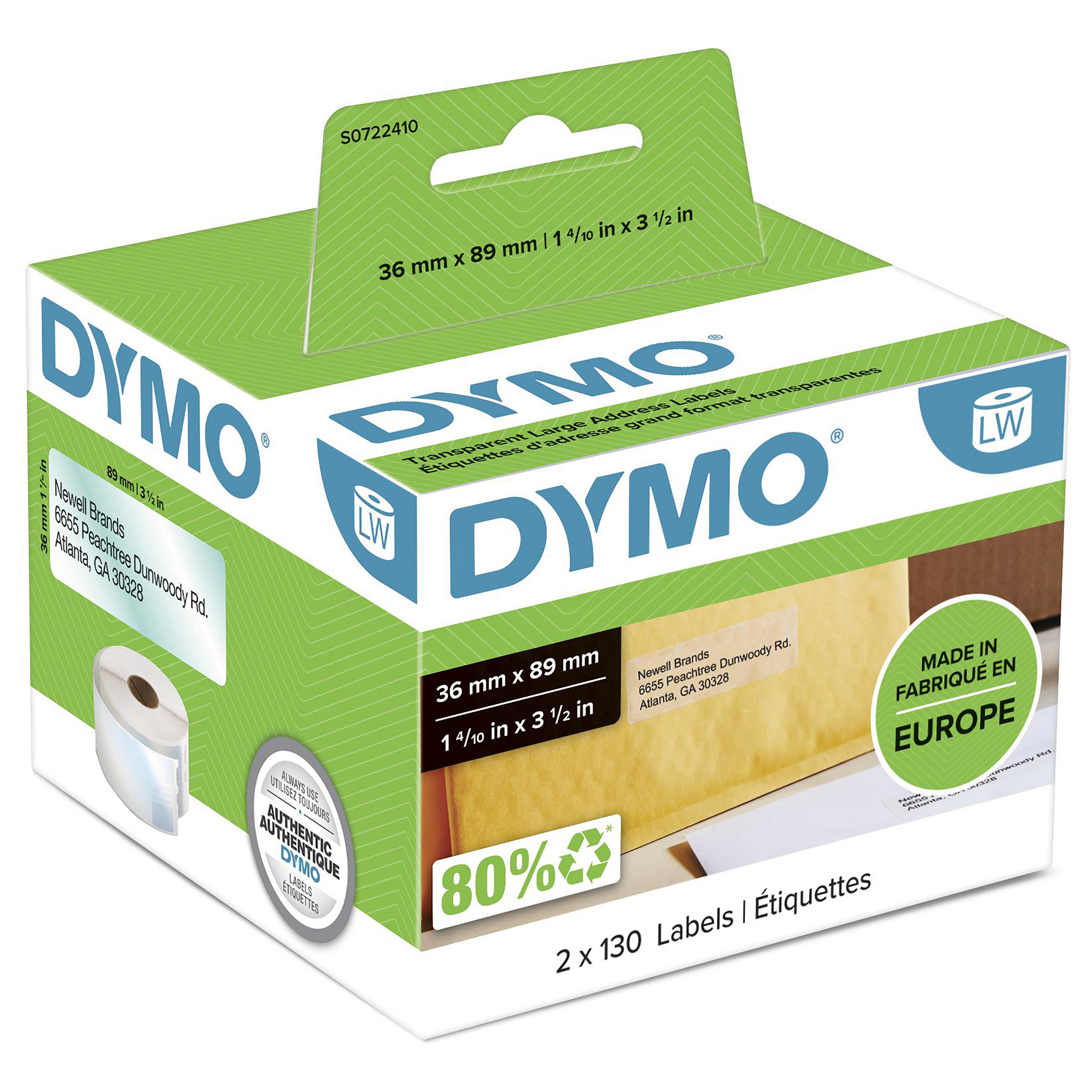 Naljepnice DYMO S0722410 za adrese (36 x 89 mm)