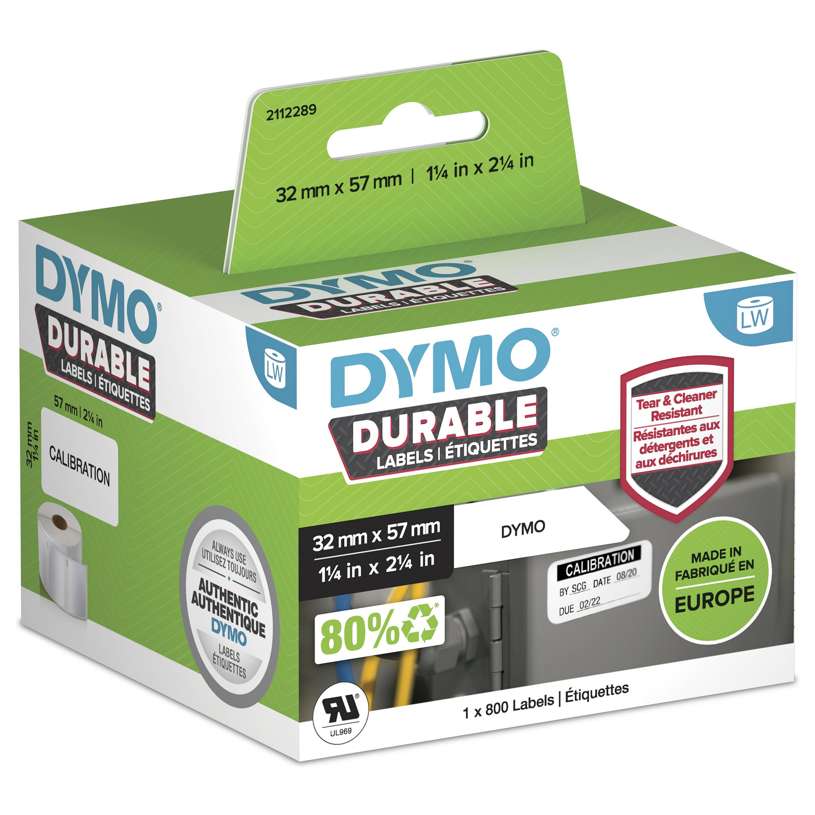 Etikete DYMO LabelWriter™ Durable - 57 x 32mm-1