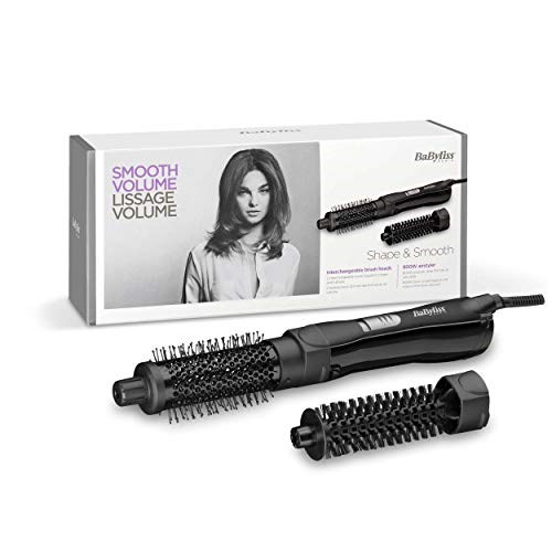 BaByliss Shape & Smooth Straightening brush Warm Black 800 W 78.7" (2 m)-11