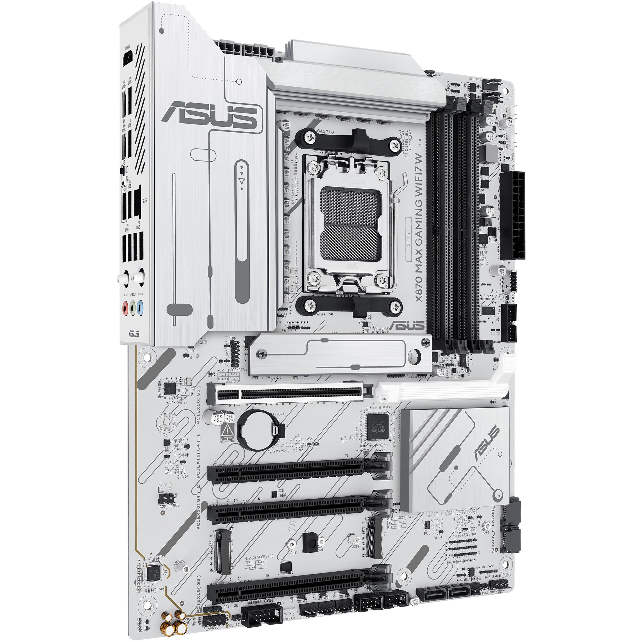 Matična ploča ASUS X870 MAX GAMING WIFI7 (Socket AM5, ATX, AMD X870)-2