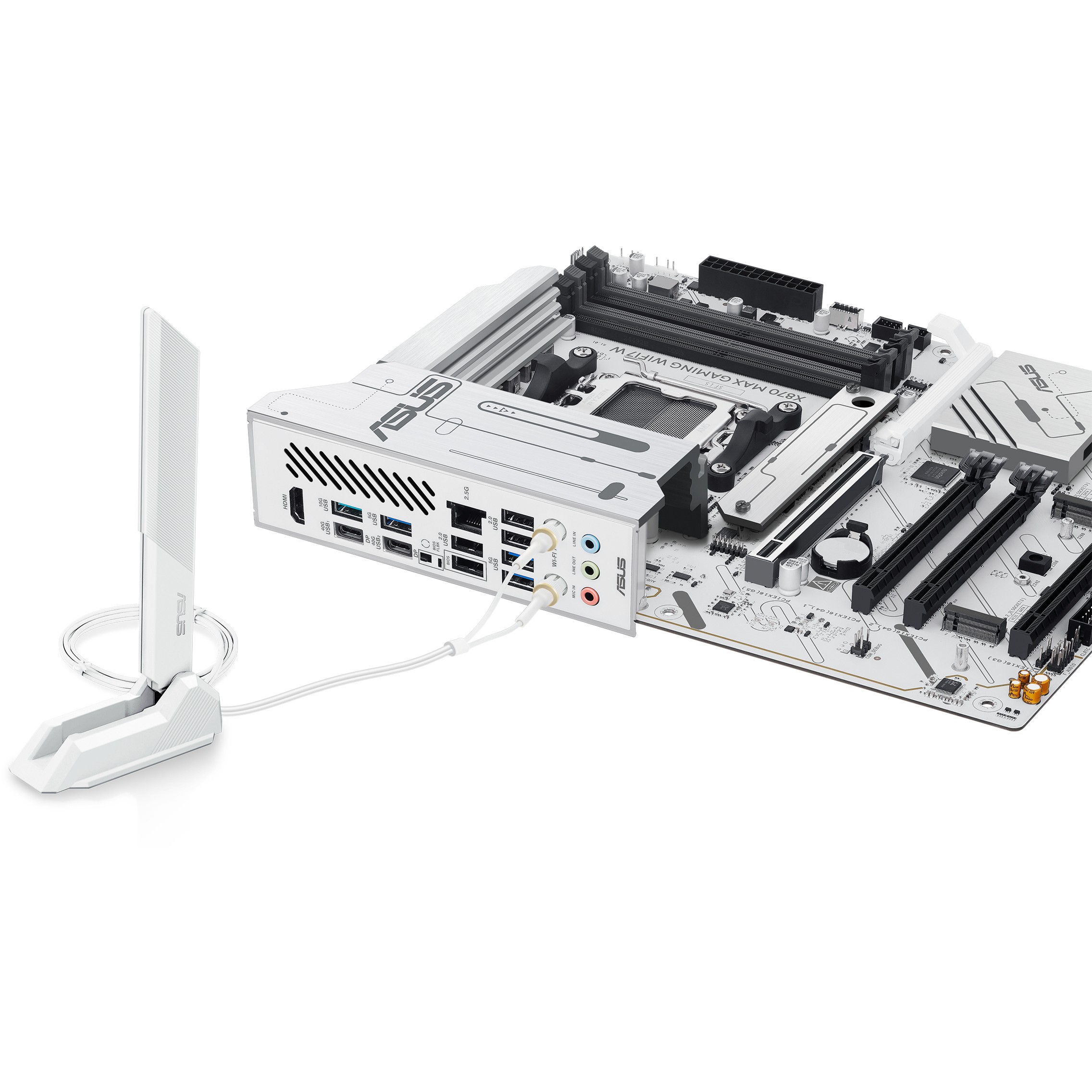 Matična ploča ASUS X870 MAX GAMING WIFI7 (Socket AM5, ATX, AMD X870)-8