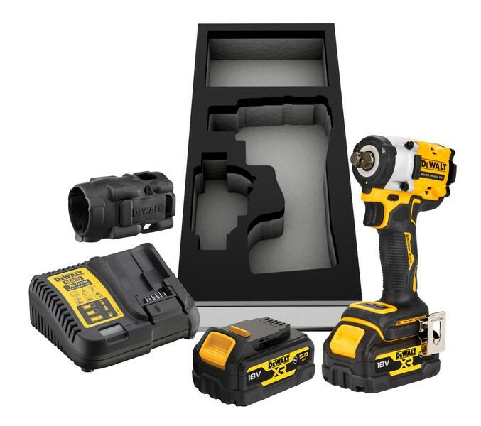 Udarni odvijač DEWALT DCF921P2G (18V, 1/2", 406Nm, 2x 5.0Ah)-0