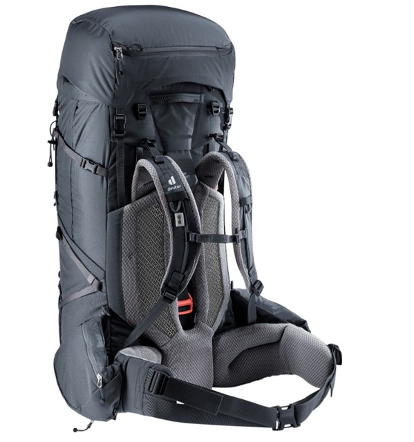 Ruksak za planinarenje DEUTER Aircontact Pro 85+10 crna boja
