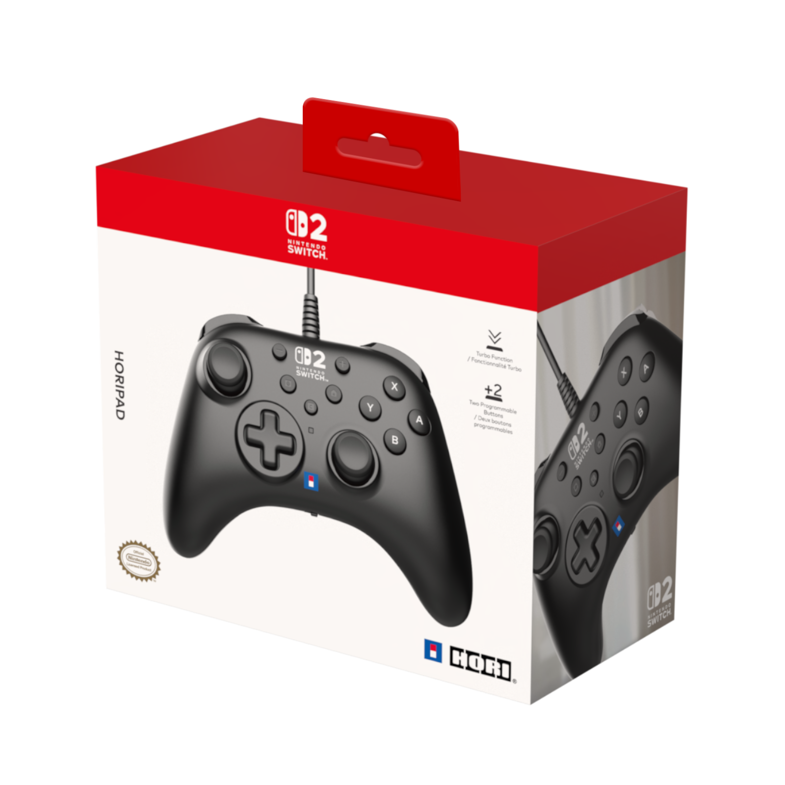 Kontroler za Nintendo Switch 2 HORI Horipad turbo black-5