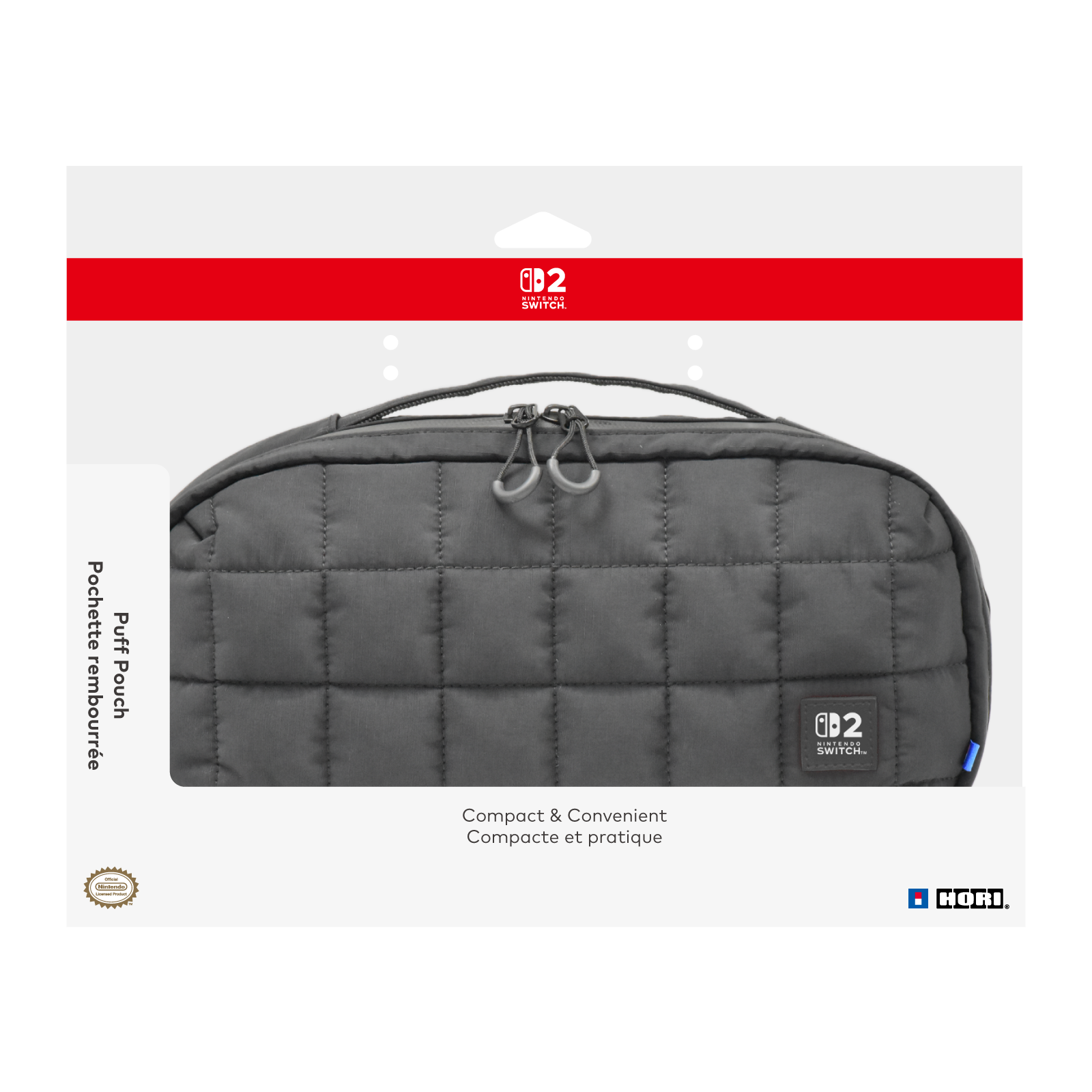 Torbica za Nintendo Switch 2 HORI Puff Pouch black-4