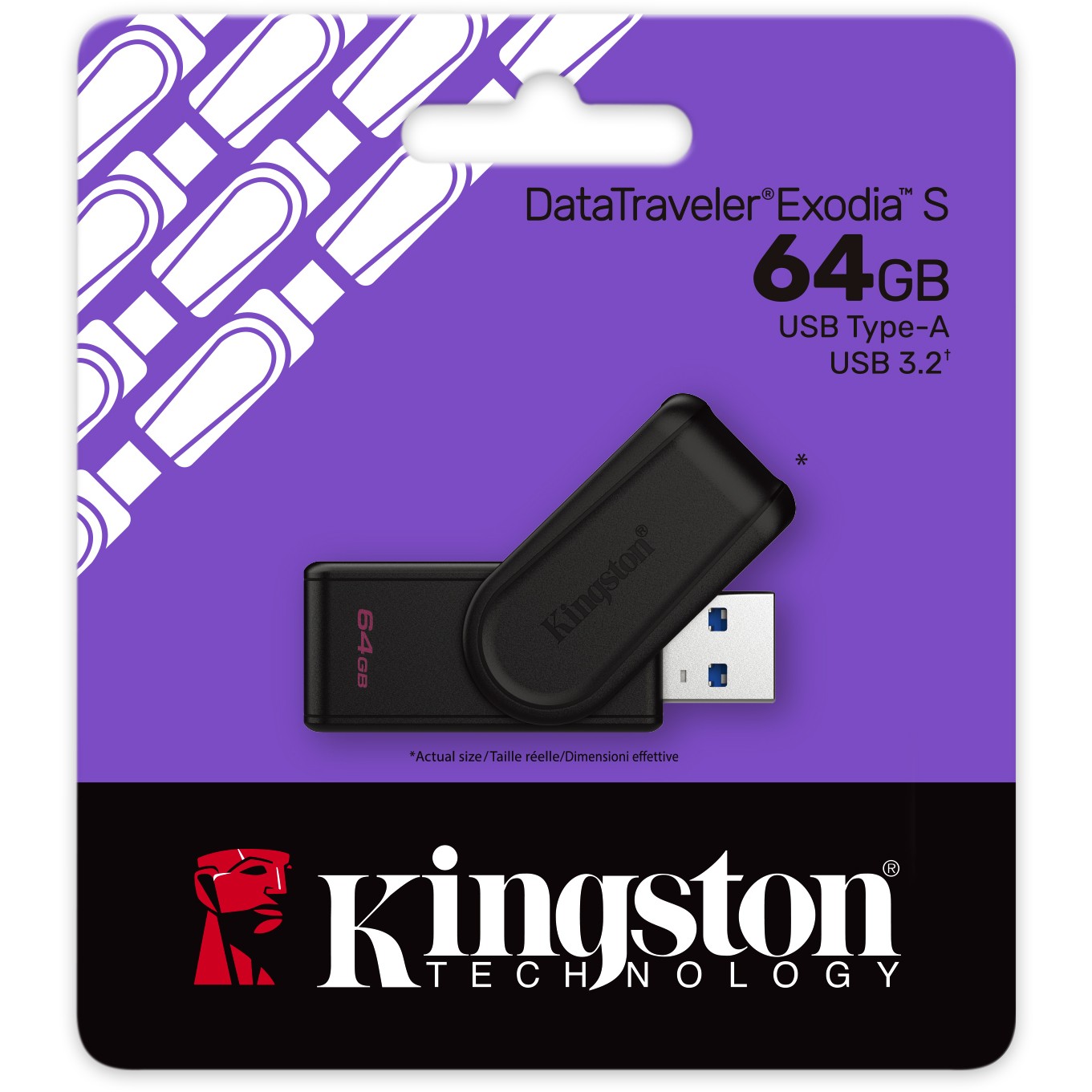 MEM UFD 64GB DTXS KIN DTXS/64GB-9