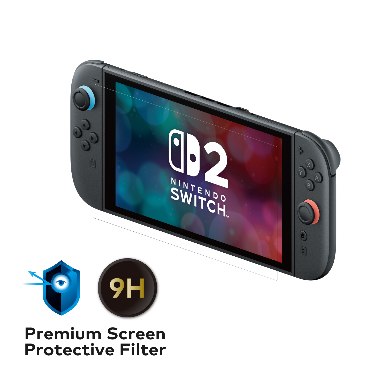 Zaštita za ekran HORI Premium Screen Protective Filter, za Nintendo Switch 2-1