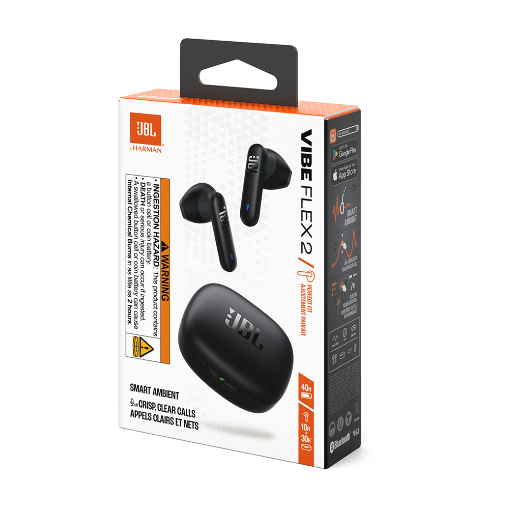JBL VIBE FLEX 2 TWS Wireless headset with microphone, black-6