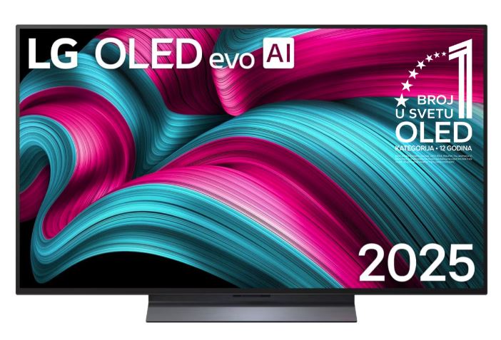 TV LG OLED83C51LA OLED evo AI (210cm, 4K UHD, OLED, Smart TV, HDR10, DVB-T2/T/C/S2/S)-0