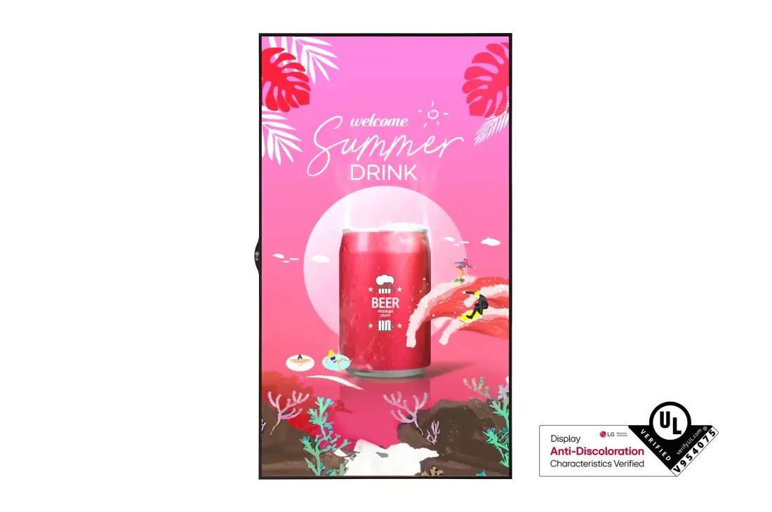 LG 55XS4P, High Brightness Outdoor Disp., 4000nits