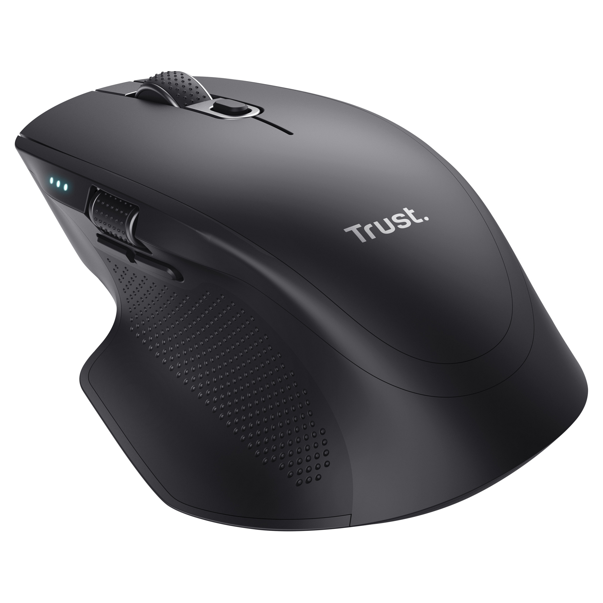 Miš TRUST Ozaa+, 24820, Silent, Multi-Device, Bežični, Punjivi, crni (5 godina jamstva)-8