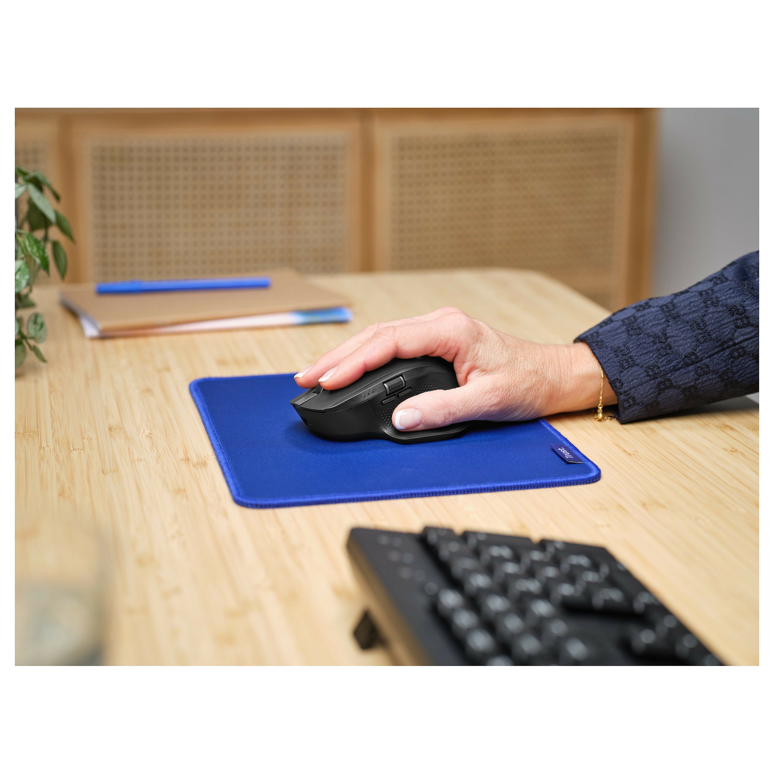 Miš TRUST Ozaa+, 24820, Silent, Multi-Device, Bežični, Punjivi, crni (5 godina jamstva)-14