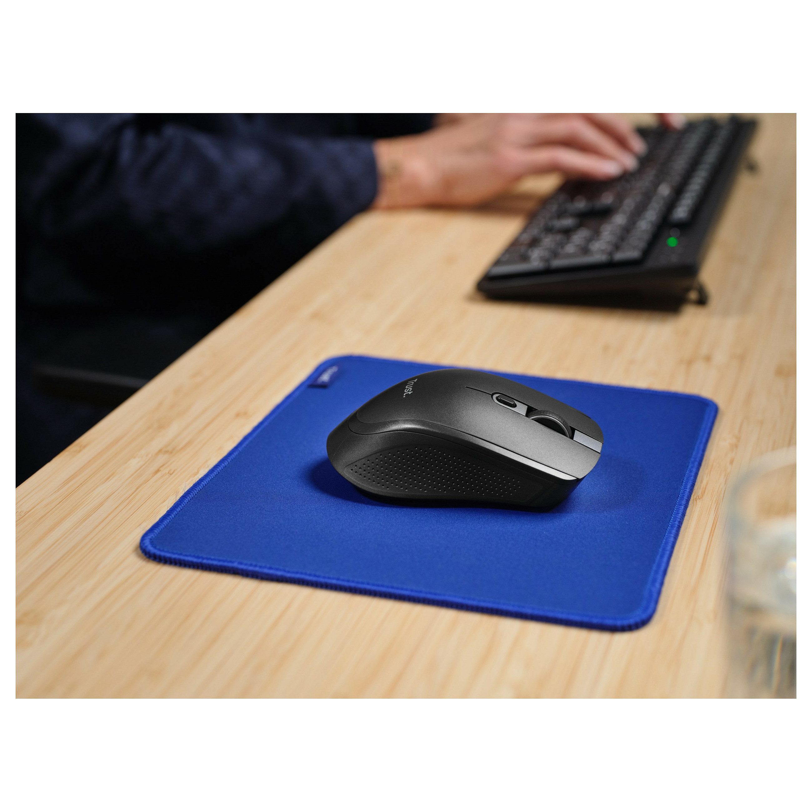 Miš TRUST Ozaa+, 24820, Silent, Multi-Device, Bežični, Punjivi, crni (5 godina jamstva)-16