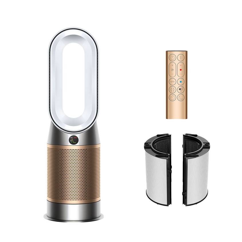 Pročišćivač zraka DYSON HP12, De-NOx HP2 White/Gold,  grije i hladi (546327)-1