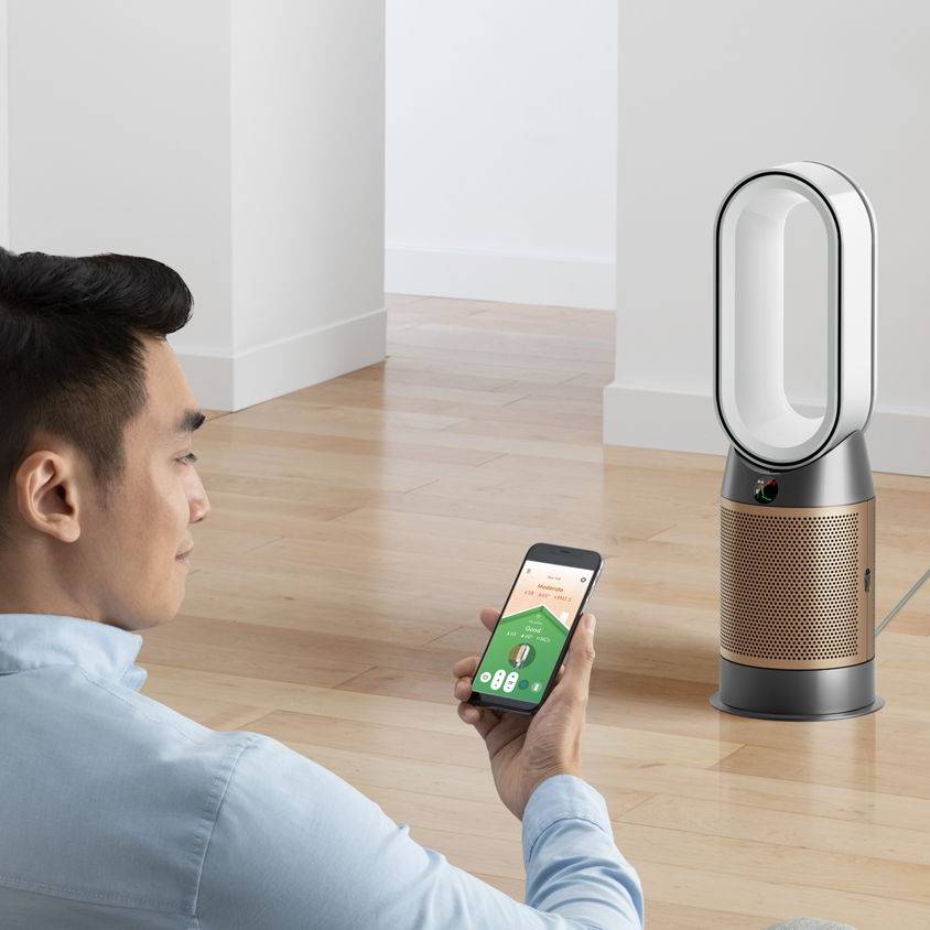 Pročišćivač zraka DYSON HP12, De-NOx HP2 White/Gold,  grije i hladi (546327)-3