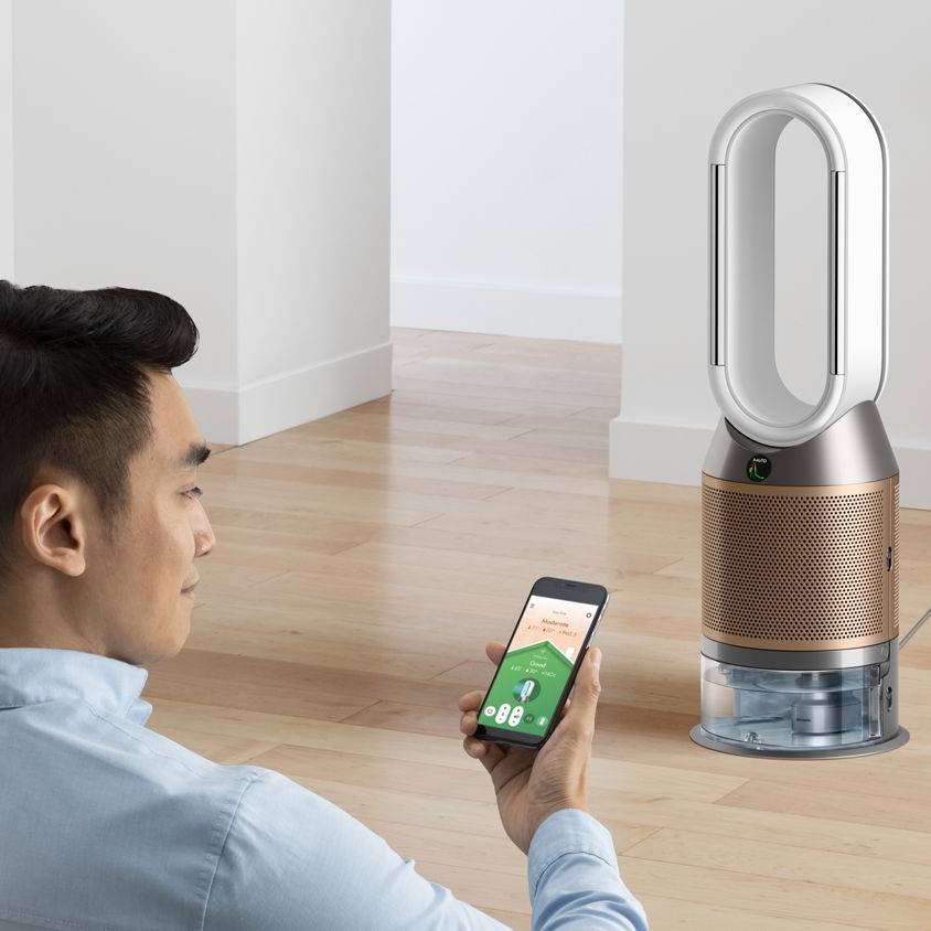 Pročišćivač zraka, ovlaživač i ventilator DYSON PH05 Purifier Humidify+Cool PH2 De-NOx White/Gold (545007)-3
